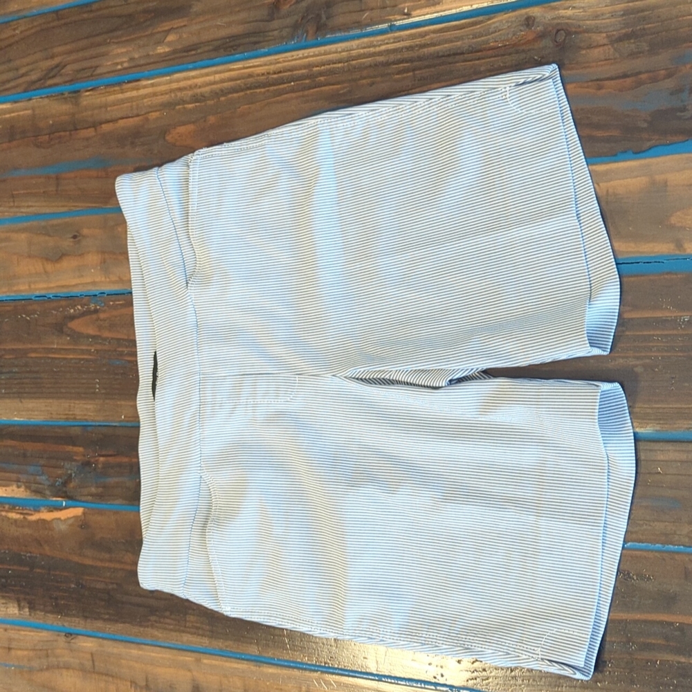 Pin striped shorts